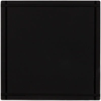 Лейбл из ПВХ Dzeta, L, черный