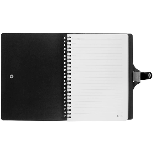 Ежедневник Strep Front на заказ, недатированный, серый