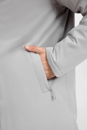 Куртка-парка унисекс Sfera, светло-серая