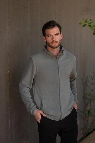 Куртка флисовая мужская Helsinki, темно-синяя