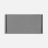 Лейбл из ПВХ Dzeta, XS, серый