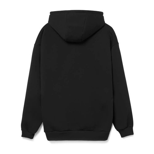 Худи унисекс оверсайз Full Swing, черное