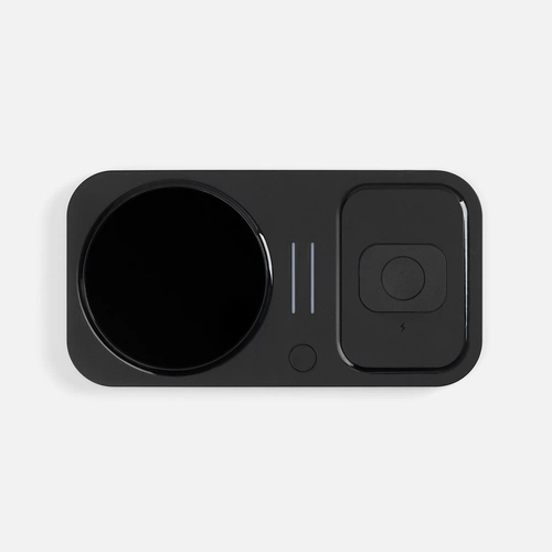 Беспроводное зарядное устройство с подогревом кружки Hot Task, черное