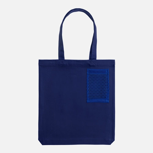 Карман из крупной сетки Pose, зеленый неон