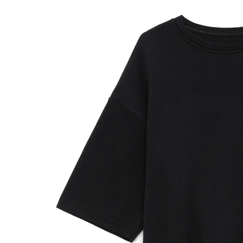 Джемпер с коротким рукавом Siluetti Volumica, черный