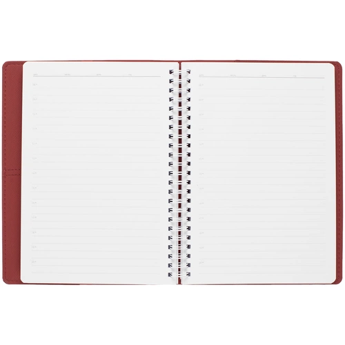 Ежедневник Spring Touch, недатированный, красный