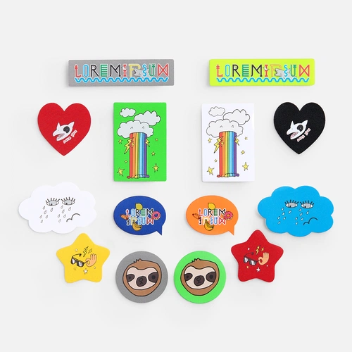 Сет наклеек Lunga с нанесением