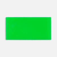 Лейбл из ПВХ Dzeta, XS, зеленый неон