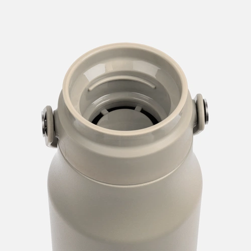 Термобутылка Tateyama, серо-бежевая