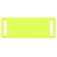 Шильдик металлический Kova, желтый неон
