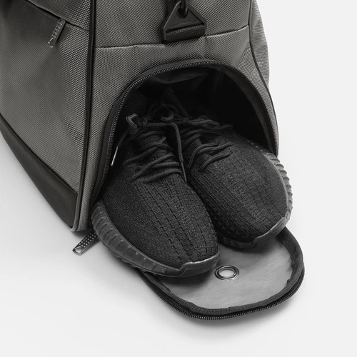 Спортивная сумка Atlantes, серая с черным