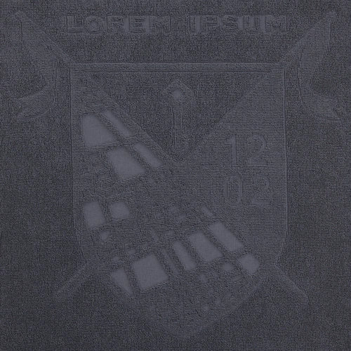 Полотенце на заказ Surpass с рельефным логотипом, среднее