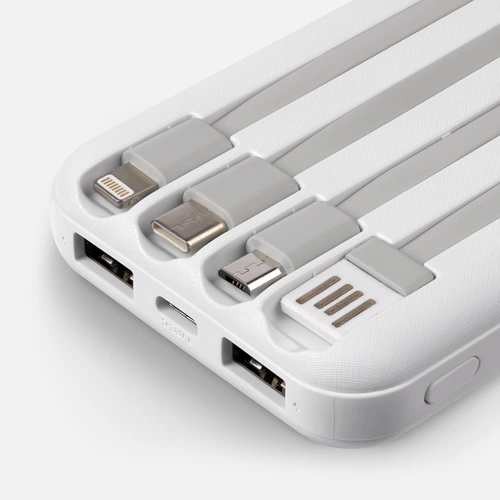 Аккумулятор Omni Qi 10000 мАч, ver.2, белый