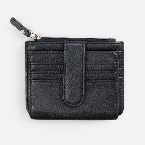 Картхолдер на молнии Unison, черный