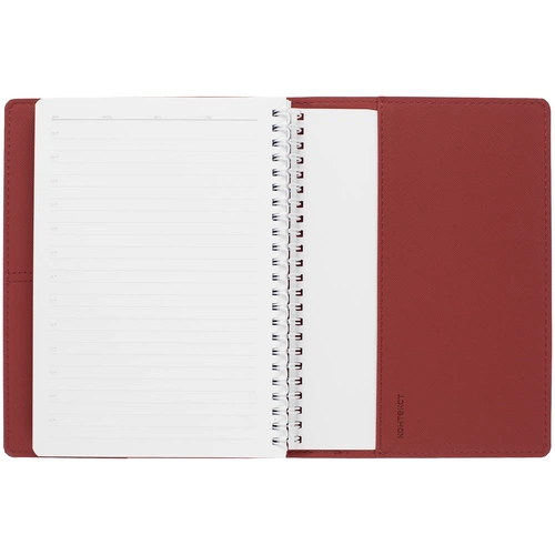 Ежедневник Spring Touch, недатированный, красный
