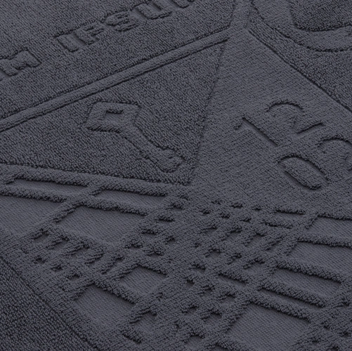 Полотенце на заказ Surpass с рельефным логотипом, среднее