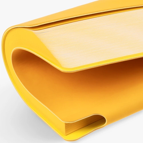 Ежедневник Flexpen Shall, недатированный, желтый