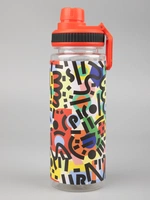 Бутылка Dayspring, красная с круговой УФ-печатью