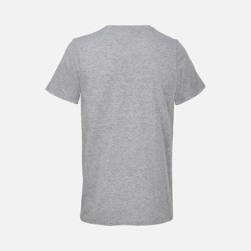Футболка унисекс Regent с V-образным вырезом, серый меланж