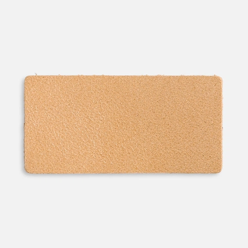 Лейбл кожаный Pasek, XS, бежевый