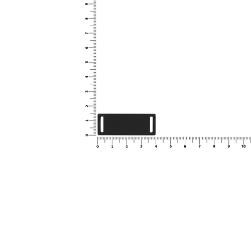 Лейбл из ПВХ Kova, черный