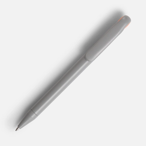 Ручка шариковая Prodir DS1 TMM Dot, серая с оранжевым
