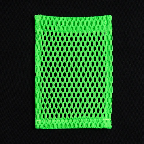 Карман из крупной сетки Pose, зеленый неон