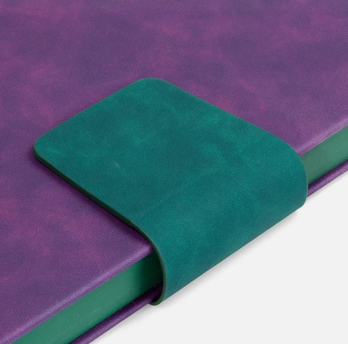 Ежедневник Grande Strap на заказ, датированный, фиолетовый