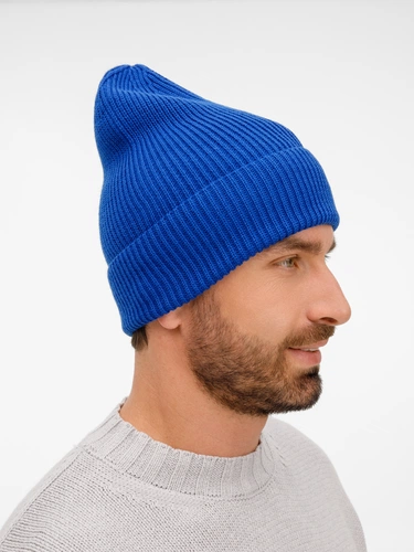 Шапка Nobilis Mono, ярко-синяя