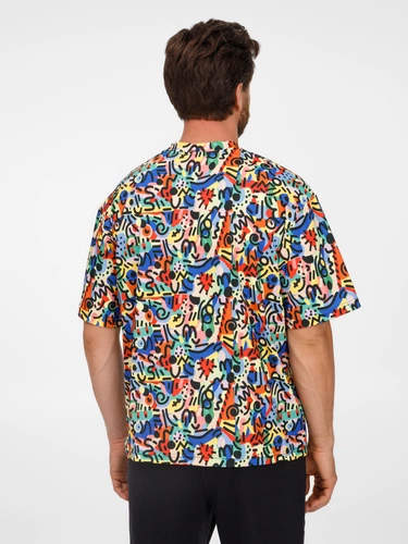 Футболка из бифлекса Morfiss с полной запечаткой на заказ