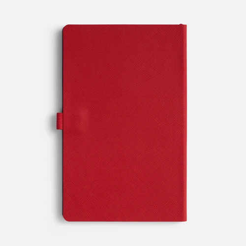 Ежедневник Lungo, недатированный, красный