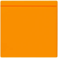 Лейбл из ПВХ Kare, оранжевый неон