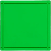 Лейбл из ПВХ Dzeta, L, зеленый неон