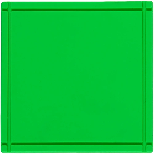 Лейбл из ПВХ Dzeta, L, зеленый неон