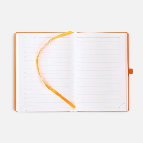 Ежедневник Favor Gold, недатированный, оранжевый