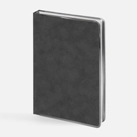 Ежедневник Metal Frame на заказ, датированный, темно-серый