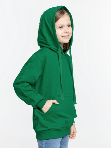 Худи детское Kirenga Kids 2.0, зеленое