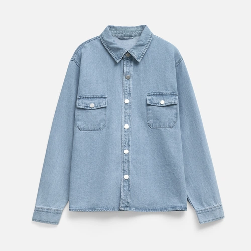 Куртка джинсовая O3, голубая