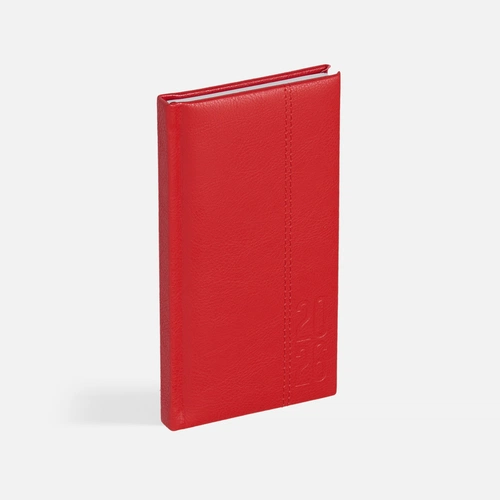 Еженедельник Baza, датированный, красный