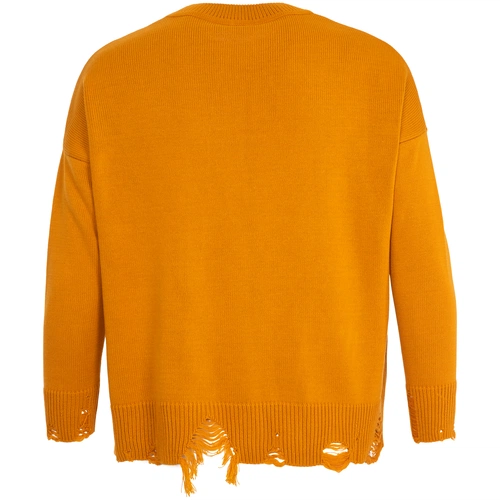 Свитер оверсайз Tricksy Net Grunge на заказ, полушерсть