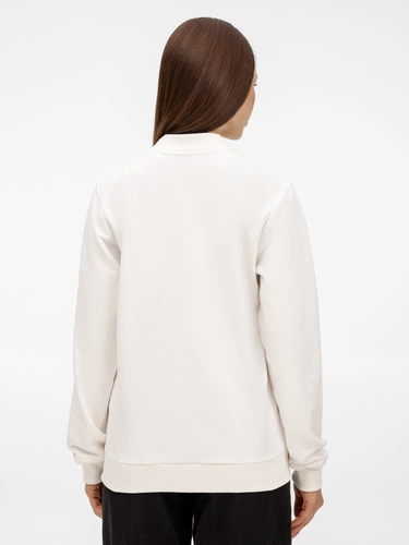 Бомбер унисекс Townie, молочно-белый