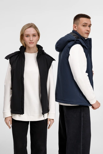 Жилет унисекс Sfera, темно-синий