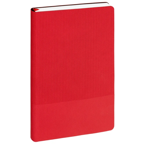Ежедневник Knit, недатированный, красный