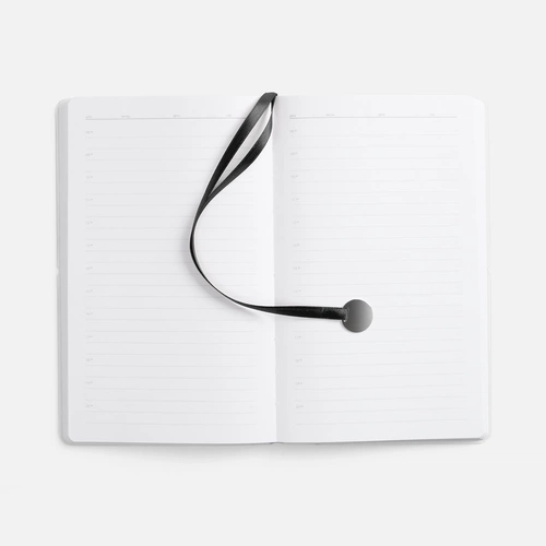 Ежедневник Waltz, недатированный, черный