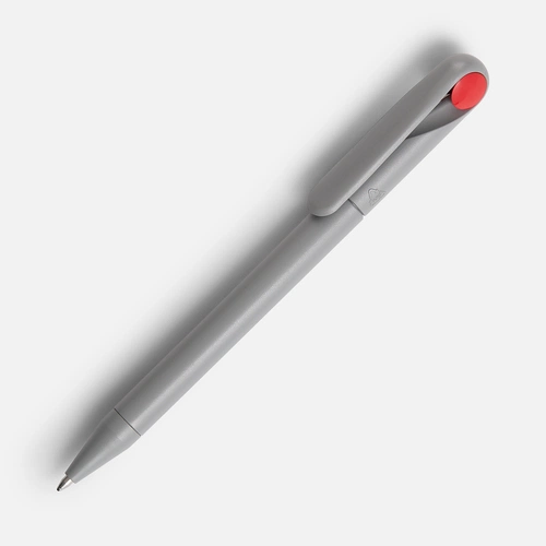 Ручка шариковая Prodir DS1 TMM Dot, серая с красным