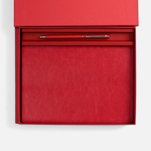 Набор Nebraska Flex, красный с серебристым