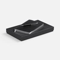 Набор Petrus, черный с серебром