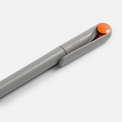 Ручка шариковая Prodir DS1 TMM Dot, серая с оранжевым