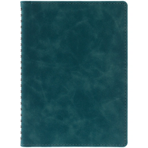 Ежедневник Spring Urban на заказ, недатированный, изумрудный