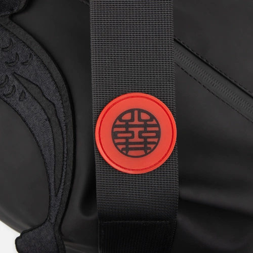 Дорожная сумка Traffic, черная с нанесением и кастомизацией